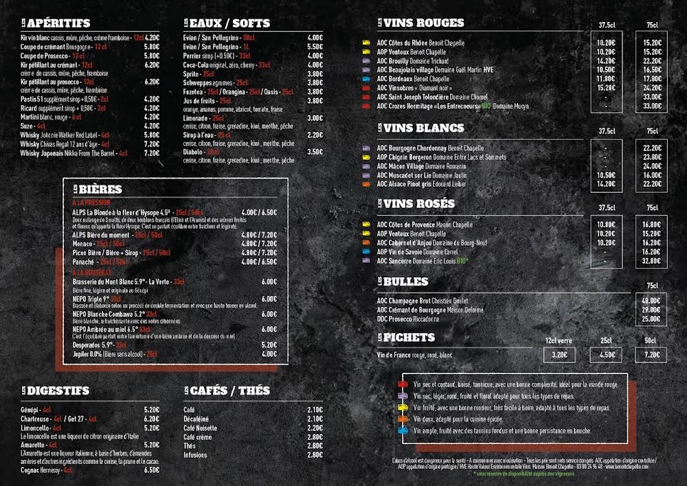 Autour du Grill - Menu Image 1